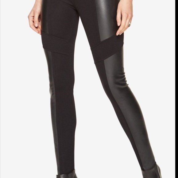 BCBGMaxAzria Pants - BCBGMaxAzria “Gertrude” Faux Suede Leggings